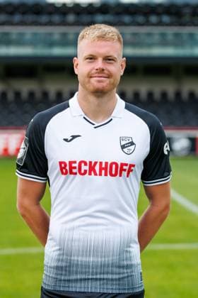 Lars Lokotsch; SC Verl; 3.Liga, Porträttermin 2024 2025 GER, Portraettermin SC Verl, Fussball, 3. Liga, Spielzeit 2024 2025, 21.07.2024 DFL Regulations prohibit any use of photographers as image sequences and or quasi-video. GER, Portraettermin SC Verl, Fussball, 3. Liga, Spielzeit 2024 2025, 21.07.2024 Verl Copyright: xJanxStrohdiekx JSK