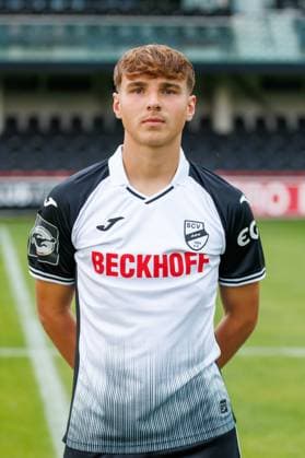 Max Scholze; SC Verl; 3.Liga, Porträttermin 2024 2025 GER, Portraettermin SC Verl, Fussball, 3. Liga, Spielzeit 2024 2025, 21.07.2024 DFL Regulations prohibit any use of photographers as image sequences and or quasi-video. GER, Portraettermin SC Verl, Fussball, 3. Liga, Spielzeit 2024 2025, 21.07.2024 Verl Copyright: xJanxStrohdiekx JSK