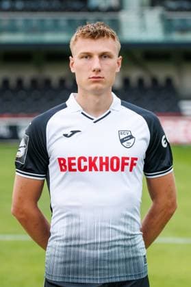 Eduard Probst; SC Verl; 3.Liga, Porträttermin 2024 2025 GER, Portraettermin SC Verl, Fussball, 3. Liga, Spielzeit 2024 2025, 21.07.2024 DFL Regulations prohibit any use of photographers as image sequences and or quasi-video. GER, Portraettermin SC Verl, Fussball, 3. Liga, Spielzeit 2024 2025, 21.07.2024 Verl Copyright: xJanxStrohdiekx JSK