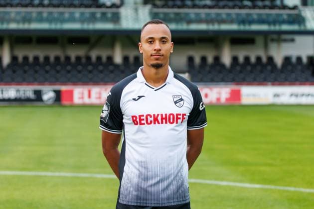Tobias Knost; SC Verl; 3.Liga, Porträttermin 2024 2025 GER, Portraettermin SC Verl, Fussball, 3. Liga, Spielzeit 2024 2025, 21.07.2024 DFL Regulations prohibit any use of photographers as image sequences and or quasi-video. GER, Portraettermin SC Verl, Fussball, 3. Liga, Spielzeit 2024 2025, 21.07.2024 Verl Copyright: xJanxStrohdiekx JSK