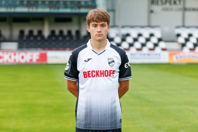 Ilya Polyakov; SC Verl; 3.Liga, Porträttermin 2024 2025 GER, Portraettermin SC Verl, Fussball, 3. Liga, Spielzeit 2024 2025, 21.07.2024 DFL Regulations prohibit any use of photographers as image sequences and or quasi-video. GER, Portraettermin SC Verl, Fussball, 3. Liga, Spielzeit 2024 2025, 21.07.2024 Verl Copyright: xJanxStrohdiekx JSK