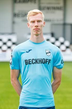 Fabian Pekruhl; SC Verl; 3.Liga, Porträttermin 2024 2025 GER, Portraettermin SC Verl, Fussball, 3. Liga, Spielzeit 2024 2025, 21.07.2024 DFL Regulations prohibit any use of photographers as image sequences and or quasi-video. GER, Portraettermin SC Verl, Fussball, 3. Liga, Spielzeit 2024 2025, 21.07.2024 Verl Copyright: xJanxStrohdiekx JSK
