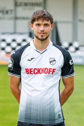 Fynn Otto; SC Verl; 3.Liga, Porträttermin 2024 2025 GER, Portraettermin SC Verl, Fussball, 3. Liga, Spielzeit 2024 2025, 21.07.2024 DFL Regulations prohibit any use of photographers as image sequences and or quasi-video. GER, Portraettermin SC Verl, Fussball, 3. Liga, Spielzeit 2024 2025, 21.07.2024 Verl Copyright: xJanxStrohdiekx JSK