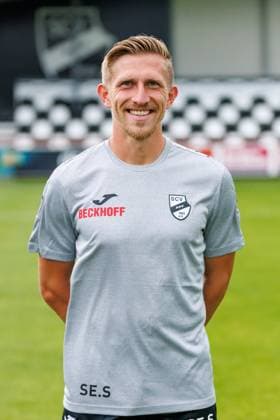 Co-Trainer Sergej Schmik; SC Verl; 3.Liga, Porträttermin 2024 2025 GER, Portraettermin SC Verl, Fussball, 3. Liga, Spielzeit 2024 2025, 21.07.2024 DFL Regulations prohibit any use of photographers as image sequences and or quasi-video. GER, Portraettermin SC Verl, Fussball, 3. Liga, Spielzeit 2024 2025, 21.07.2024 Verl Copyright: xJanxStrohdiekx JSK