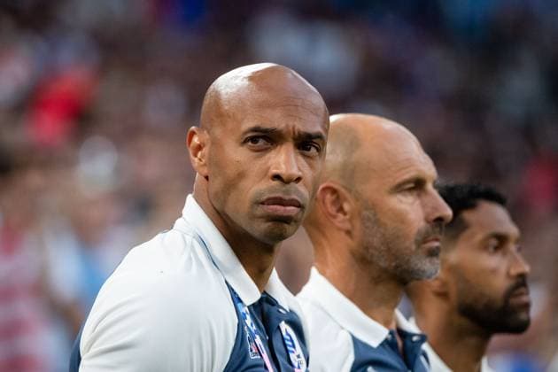 Thierry Henry (Frankreich, Trainer), FRA, Olympische Spiele Paris 2024, Fussball Herren, Frankreich (FRA) vs Vereinigte Staaten von Amerika (USA), 1. Spieltag, Gruppe A, 24.07.2024 FRA, Olympische Spiele Paris 2024, Fussball Herren, Frankreich (FRA) vs Vereinigte Staaten von Amerika (USA), 1. Spieltag, Gruppe A, 24.07.2024 Marseille Copyright: xEibner-Pressefoto Memmlerx EP_MMR