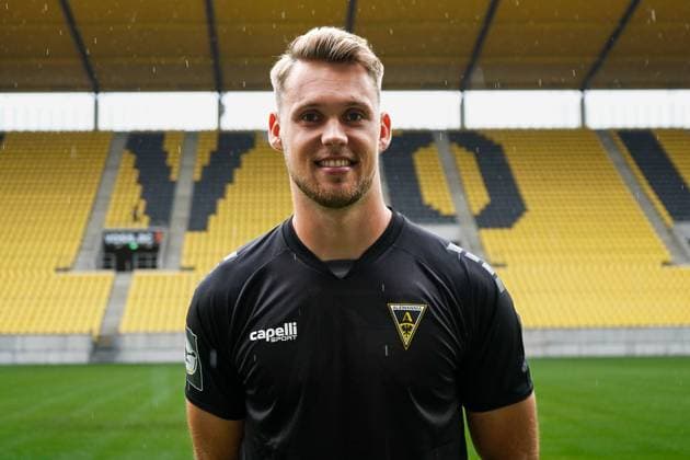 Thilo Töpken (Alemannia Aachen, 24) GER, Alemannia Aachen, Fußball, 3. Liga, Saison 2024 2025, 31.07.2024 GER, Alemannia Aachen, Fußball, 3. Liga, Saison 2024 2025, Mediaday, Spielerportraits, 31.07.2024 Aachen Copyright: xEibner-Pressefoto JustinxAlexandx EP_JDU