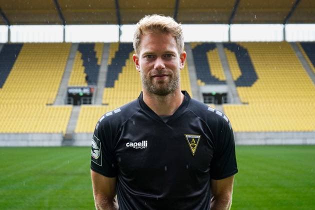 Sascha Marquet (Alemannia Aachen, 7) GER, Alemannia Aachen, Fußball, 3. Liga, Saison 2024 2025, 31.07.2024 GER, Alemannia Aachen, Fußball, 3. Liga, Saison 2024 2025, Mediaday, Spielerportraits, 31.07.2024 Aachen Copyright: xEibner-Pressefoto JustinxAlexandx EP_JDU
