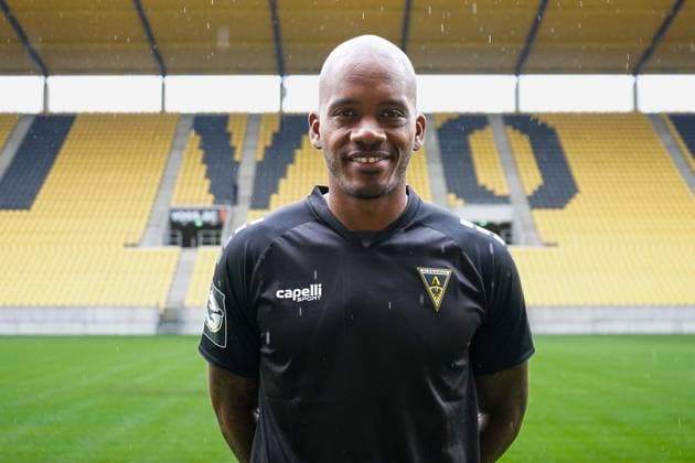 Charlison Benschop (Alemannia Aachen, 35) GER, Alemannia Aachen, Fußball, 3. Liga, Saison 2024 2025, 31.07.2024 GER, Alemannia Aachen, Fußball, 3. Liga, Saison 2024 2025, Mediaday, Spielerportraits, 31.07.2024 Aachen Copyright: xEibner-Pressefoto JustinxAlexandx EP_JDU