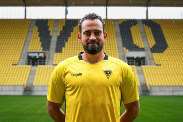 Leroy Zeller (Alemannia Aachen, 33) GER, Alemannia Aachen, Fußball, 3. Liga, Saison 2024 2025, 31.07.2024 GER, Alemannia Aachen, Fußball, 3. Liga, Saison 2024 2025, Mediaday, Spielerportraits, 31.07.2024 Aachen Copyright: xEibner-Pressefoto JustinxAlexandx EP_JDU