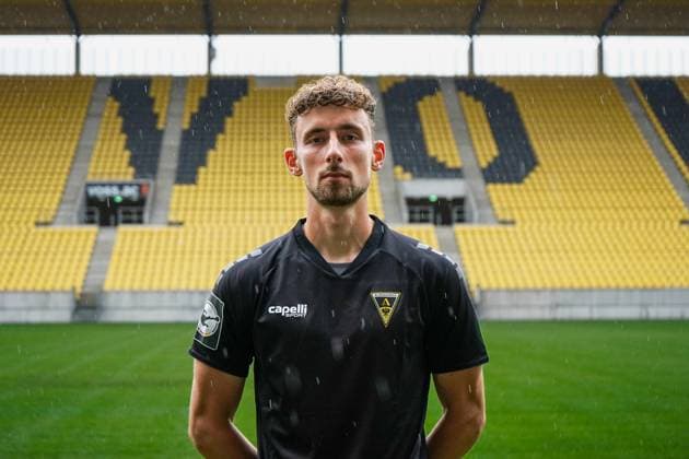 Felix Meyer (Alemannia Aachen, 4) GER, Alemannia Aachen, Fußball, 3. Liga, Saison 2024 2025, 31.07.2024 GER, Alemannia Aachen, Fußball, 3. Liga, Saison 2024 2025, Mediaday, Spielerportraits, 31.07.2024 Aachen Copyright: xEibner-Pressefoto JustinxAlexandx EP_JDU