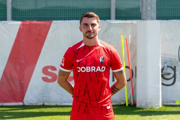 Maximilian Philipp; SC Freiburg, 26; GER, SC Freiburg, 1.BL, Portraettermin 2024 2025, 08.08.2024, GER, SC Freiburg, 1.BL, Portraettermin 2024 2025, 08.08.2024 Freiburg Copyright: xEibner-Pressefoto WolfgangxFrankx EP_WFK
