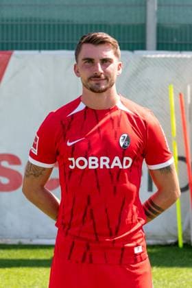 Maximilian Philipp; SC Freiburg, 26; GER, SC Freiburg, 1.BL, Portraettermin 2024 2025, 08.08.2024, GER, SC Freiburg, 1.BL, Portraettermin 2024 2025, 08.08.2024 Freiburg Copyright: xEibner-Pressefoto WolfgangxFrankx EP_WFK