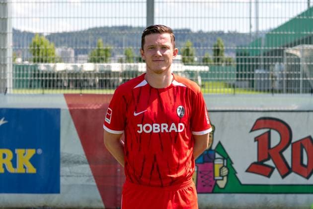 Michael Gregoritsch; SC Freiburg, 38; GER, SC Freiburg, 1.BL, Portraettermin 2024 2025, 08.08.2024, GER, SC Freiburg, 1.BL, Portraettermin 2024 2025, 08.08.2024 Freiburg Copyright: xEibner-Pressefoto WolfgangxFrankx EP_WFK