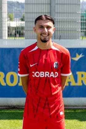 Berkay Yilmaz; SC Freiburg, 39; GER, SC Freiburg, 1.BL, Portraettermin 2024 2025, 08.08.2024, GER, SC Freiburg, 1.BL, Portraettermin 2024 2025, 08.08.2024 Freiburg Copyright: xEibner-Pressefoto WolfgangxFrankx EP_WFK