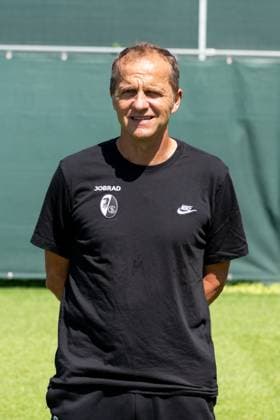 Uwe Vetter; SC Freiburg, Masseur, Sportphysiotherapeut; GER, SC Freiburg, 1.BL, Portraettermin 2024 2025, 08.08.2024, GER, SC Freiburg, 1.BL, Portraettermin 2024 2025, 08.08.2024 Freiburg Copyright: xEibner-Pressefoto WolfgangxFrankx EP_WFK