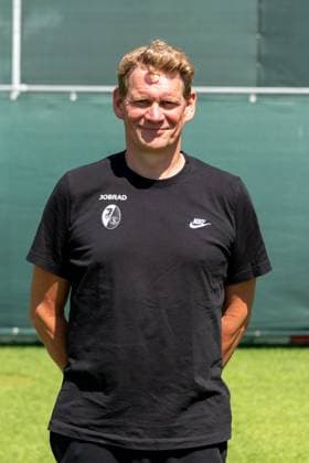 Torge Schwarz; SC Freiburg, Physiotherapeut; GER, SC Freiburg, 1.BL, Portraettermin 2024 2025, 08.08.2024, GER, SC Freiburg, 1.BL, Portraettermin 2024 2025, 08.08.2024 Freiburg Copyright: xEibner-Pressefoto WolfgangxFrankx EP_WFK