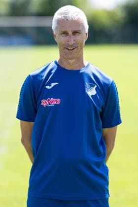 Otmar Rösch (Athletiktrainer, TSG), Einzelbild, Einzelfoto, Aktion, Action, Porträt, Portrait, 29.07.2024, St.Leon-Rot (Deutschland), Fussball, Frauen, TSG 1899 Hoffenheim Porträttermin 2024 25