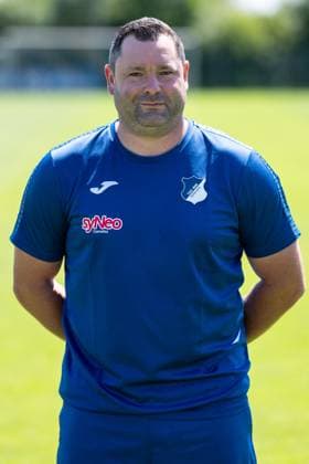 Kai Schwaiger (Torwarttrainer, TSG), Einzelbild, Einzelfoto, Aktion, Action, Porträt, Portrait, 29.07.2024, St.Leon-Rot (Deutschland), Fussball, Frauen, TSG 1899 Hoffenheim Porträttermin 2024 25