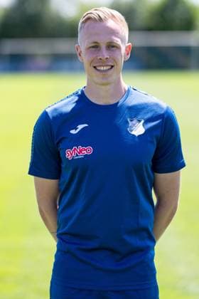 Philipp Arnold (Co-Trainer, TSG), Einzelbild, Einzelfoto, Aktion, Action, Porträt, Portrait, 29.07.2024, St.Leon-Rot (Deutschland), Fussball, Frauen, TSG 1899 Hoffenheim Porträttermin 2024 25