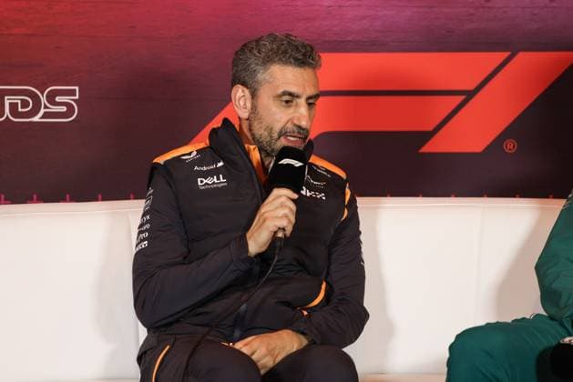 STELLA Andrea (ita), Team Principal of McLaren F1 Team, portrait press conference, PK, Pressekonferenz during the Formula 1 Heineken Dutch Grand Prix 2024, 15th round of the 2024 Formula One World Championship, WM, Weltmeisterschaft from August 23 to 25, 2024 on the Circuit Zandvoort, in Zandvoort, Netherlands - F1 - DUTCH GRAND PRIX 2024 DPPI Panoramic 240823_R15_OLANDA_DP_XB5_0463