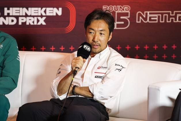 KOMATSU Ayao (jpn), Team Principal of Haas F1 team, portrait press conference, PK, Pressekonferenz during the Formula 1 Heineken Dutch Grand Prix 2024, 15th round of the 2024 Formula One World Championship, WM, Weltmeisterschaft from August 23 to 25, 2024 on the Circuit Zandvoort, in Zandvoort, Netherlands - F1 - DUTCH GRAND PRIX 2024 DPPI Panoramic 240823_R15_OLANDA_DP_XB5_0621