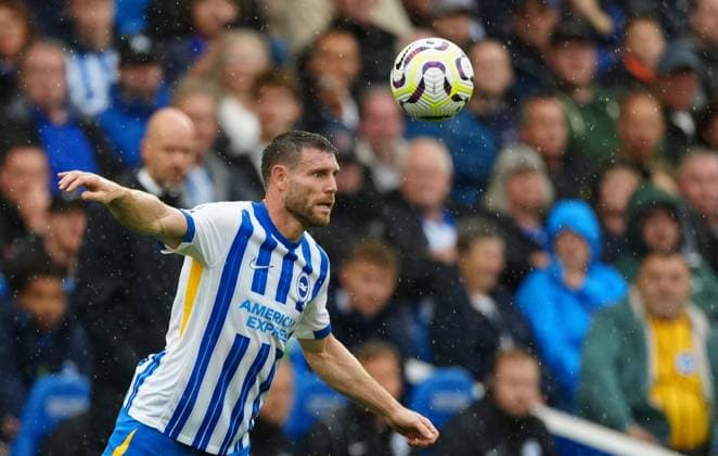 Brighton s James Milner Brighton & Hove Albion v Manchester United, ManU Premier League, Football, American Express Community Stadium, Brighton, UK, 24 Aug 2024 EDITORIAL USE ONLY No use with unauthorised audio, video, data, fixture lists, club league logos or live services. Online in-match use limited to 120 images, no video emulation. No use in betting, games or single club league player publications. Copyright: xDavexShopland Shutterstockx 14656114bk