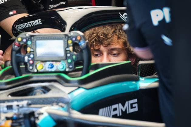 KIMI ANTONELLI Andrea (ita), Junior Driver of Mercedes AMG F1 Team, portrait, during the Formula 1 Pirelli Gran Premio d’Italia 2024, Italian Grand Prix 2024, 16th round of the 2024 Formula One World Championship, WM, Weltmeisterschaft from August 30 to September 1, 2024 on the Autodromo Nazionale Monza, in Monza, Italy - F1 - ITALIAN GRAND PRIX 2024 DPPI Panoramic 240829_R16_ITALIA_DP_FG0O1190