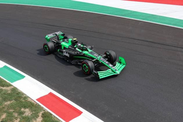 Zhou Guanyu (Stake F1 Team Kick Sauber, 24), Freies Training 3, Free Practice 3, FP3, ITA, Formel 1 Weltmeisterschaft, Italian Grand Prix, Autodromo Nazionale Monza, 31.08.2024 ITA, Formel 1 Weltmeisterschaft, Italian Grand Prix, Italien, Autodromo Nazionale Monza, 31.08.2024 Monza Copyright: xEibner-Pressefoto AnnikaxGrafx EP_AGF