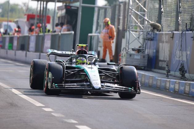 Lewis Hamilton (Mercedes AMG Petronas Formula One Team, 44), Qualifying , ITA, Formel 1 Weltmeisterschaft, Italian Grand Prix, Autodromo Nazionale Monza, 31.08.2024 ITA, Formel 1 Weltmeisterschaft, Italian Grand Prix, Italien, Autodromo Nazionale Monza, 31.08.2024 Monza Copyright: xEibner-Pressefoto AnnikaxGrafx EP_AGF