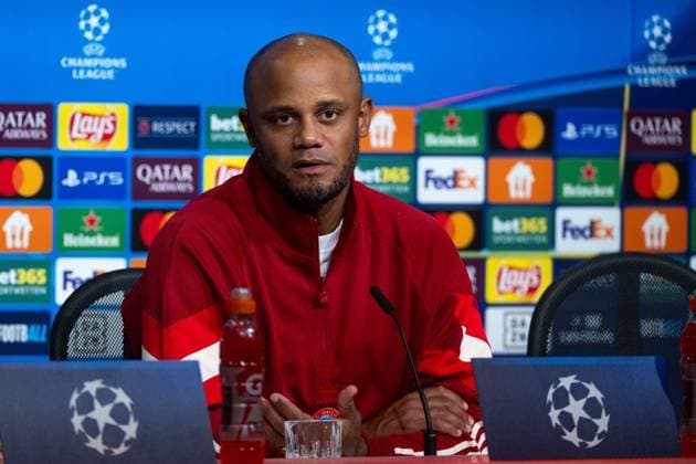 Vincent Kompany (FC Bayern Muenchen, Trainer) bei der Pressekonferenz, GER, FC Bayern Muenchen vs. GNK Dinamo Zagreb, Fussball, Champions League, 1. Spieltag, Spielzeit 2024 2025, 17.09.2024 GER, FC Bayern Muenchen vs. GNK Dinamo Zagreb, Fussball, Champions League, 1. Spieltag, Spielzeit 2024 2025, 17.09.2024 Muenchen Copyright: xEibner-Pressefoto Memmlerx EP_MMR
