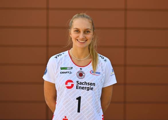Patricia Nestler, Kopf, Kopffoto, Porträt, Portrait, Porträtfoto, Media-Day in der Handwerkskammer Dresden, Media Day, Fototermin, Fotoshooting, Dresdner SC, Volleyball, 1. Bundesliga Frauen, 1. Liga, DSC, Saison 2024 2025, 18.09.2024,