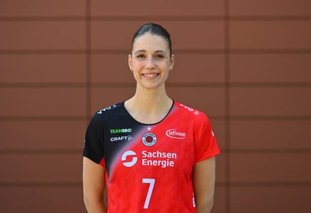 Julie Lengweiler, Kopf, Kopffoto, Porträt, Portrait, Porträtfoto, Media-Day in der Handwerkskammer Dresden, Media Day, Fototermin, Fotoshooting, Dresdner SC, Volleyball, 1. Bundesliga Frauen, 1. Liga, DSC, Saison 2024 2025, 18.09.2024,
