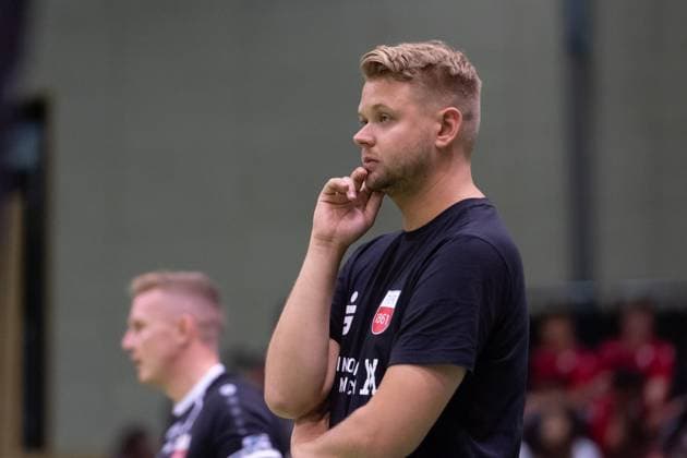 Jan Scheuermann (TV Rottenburg, Trainer) GER, TV Rottenburg vs TSV Grafing, Volleyball, Herren, 2. Bundesliga, Saison 24 25, 21.09.2024, GER, TV Rottenburg vs TSV Grafing, Volleyball, Herren, 2. Bundesliga, Saison 24 25, 21.09.2024 Rottenburg Copyright: xEibner-Pressefoto WolfgangxFrankx EP_WFK
