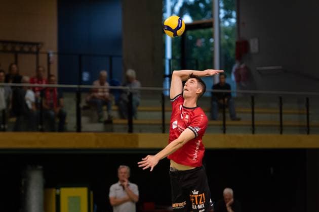 Maik Traumann (TV Rottenburg, 06) GER, TV Rottenburg vs TSV Grafing, Volleyball, Herren, 2. Bundesliga, Saison 24 25, 21.09.2024, GER, TV Rottenburg vs TSV Grafing, Volleyball, Herren, 2. Bundesliga, Saison 24 25, 21.09.2024 Rottenburg Copyright: xEibner-Pressefoto WolfgangxFrankx EP_WFK
