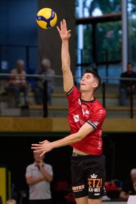 Maik Traumann (TV Rottenburg, 06) GER, TV Rottenburg vs TSV Grafing, Volleyball, Herren, 2. Bundesliga, Saison 24 25, 21.09.2024, GER, TV Rottenburg vs TSV Grafing, Volleyball, Herren, 2. Bundesliga, Saison 24 25, 21.09.2024 Rottenburg Copyright: xEibner-Pressefoto WolfgangxFrankx EP_WFK