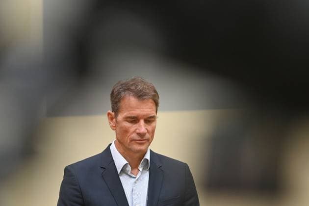 Jens Lehmann, Einzelbild,angeschnittenes Einzelmotiv,Portraet,Portrait,Porträt. Landgericht Muenchen II Strafverfahren gegen Jens Lehmann wegen des Verdachts der Beleidigung u.a. am 27.09.2024,Berufung,
