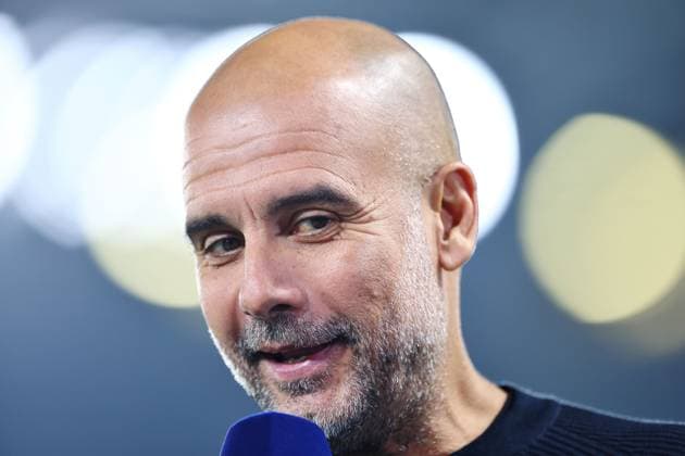 Josep Guardiola manager of Manchester City Slovan Bratislava v Manchester City, UEFA Champions League, Group Stage, Football, Tehelne pole, Bratislava, Slovakia, 01 Oct 2024 EDITORIAL USE ONLY No use with unauthorised audio, video, data, fixture lists, club league logos or live services. Online in-match use limited to 120 images, no video emulation. No use in betting, games or single club league player publications. Copyright: xMichaelxZemanek Shutterstockx 14750163f