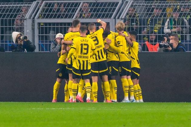 Emre Can (Borussia Dortmund, 23) und Team bejubeln das Tor zum 1:0, GER, Borussia Dortmund vs. Celtic Glasgow, Fussball, Champions League, 2. Spieltag, Spielzeit 2024 2025, 01.10.2024. GER, Borussia Dortmund vs. Celtic Glasgow, Fussball, Champions League, 2. Spieltag, Spielzeit 2024 2025, 01.10.2024. Dortmund Copyright: xEibner-Pressefoto FlorianxWieganx EP_FWD