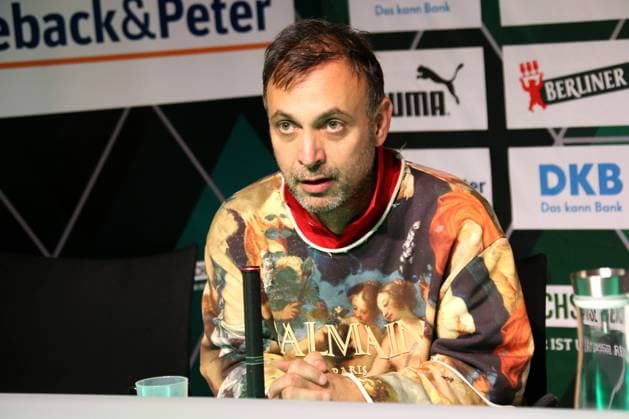 DEU, DHB, Pokal, Fuechse Berlin vs. FRISCH AUF! Goeppingen, 02.10.2024, Max-Schmeling-Halle, Berlin, DEU, DHB, Pokal, Fuechse Berlin vs. FRISCH AUF! Goeppingen, im Bild Manager Bob Hanning (Fuechse Berlin) Foto: Juergen Engler nordphoto GmbH