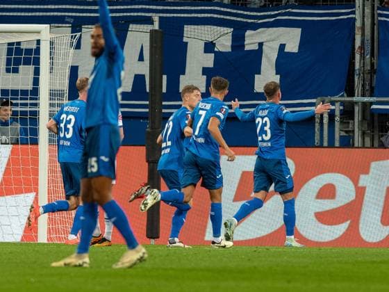 Adam Hlozek (TSG 1899 Hoffenheim, 23), Tor zum 1:0, GER, TSG 1899 Hoffenheim vs. Dynamo Kiew, Fussball, UEFA Europa League, Spieltag 2, Saison 2024 2025, 03.10.2024 GER, TSG 1899 Hoffenheim vs. Dynamo Kiew, Fussball, UEFA Europa League, Spieltag 2, Saison 2024 2025, 03.10.2024 Sinsheim Copyright: xEibner-Pressefoto FlorianxSchustx EP_FSU