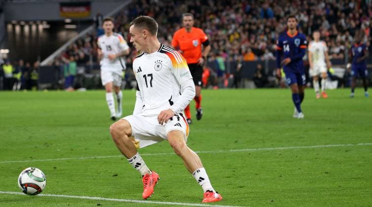 BAU 14.10..2024 München Fußball Länderspiel Deutschland vs. Niederlande, Florian Wirtz (GER)