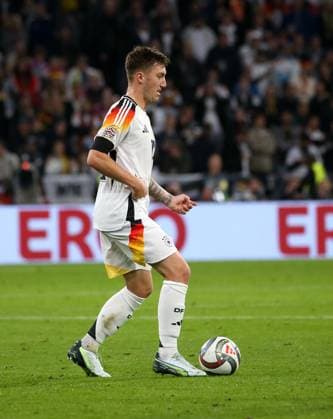 BAU 14.10..2024 München Fußball Länderspiel Deutschland vs. Niederlande, Angelo Stiller (GER)