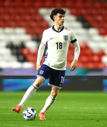 Archie Gray of England U21, U 21 England U21 v Azerbaijan U21, UEFA U21 Championship 2025 Qualification, Group F, Football, Ashton Gate, Bristol, UK, 15 Oct 2024 EDITORIAL USE ONLY No use with unauthorised audio, video, data, fixture lists, club league logos or live services. Online in-match use limited to 120 images, no video emulation. No use in betting, games or single club league player publications. Copyright: xKieranxMcManus Shutterstockx 14785525q