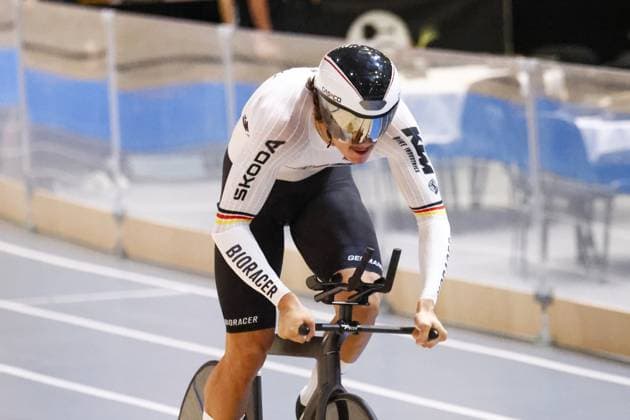 Tissot Track cycling, Rad, Radsport, Bahnrad, Bahn World Championship, WM, Weltmeisterschaft - Ballerup, Copenaghen, Den- 16-10-2024 during Tissot 2024 Track World Championships, Track cycling race in Copenhagen, Denmark, October 18 2024 Copyright: xStefanoxCavasino IPAxSportx xipax xx IPA_50699284 IPA_Agency_IPA50699284