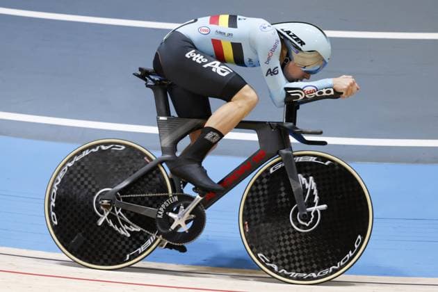 Tissot Track cycling, Rad, Radsport, Bahnrad, Bahn World Championship, WM, Weltmeisterschaft - Ballerup, Copenaghen, Den- 16-10-2024 during Tissot 2024 Track World Championships, Track cycling race in Copenhagen, Denmark, October 18 2024 Copyright: xStefanoxCavasino IPAxSportx xipax xx IPA_50701906 IPA_Agency_IPA50701906
