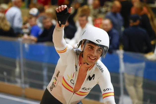 Tissot Track cycling, Rad, Radsport, Bahnrad, Bahn World Championship, WM, Weltmeisterschaft - Ballerup, Copenaghen, Den- 16-10-2024 during Tissot 2024 Track World Championships, Track cycling race in Copenhagen, Denmark, October 18 2024 Copyright: xStefanoxCavasino IPAxSportx xipax xx IPA_50706577 IPA_Agency_IPA50706577