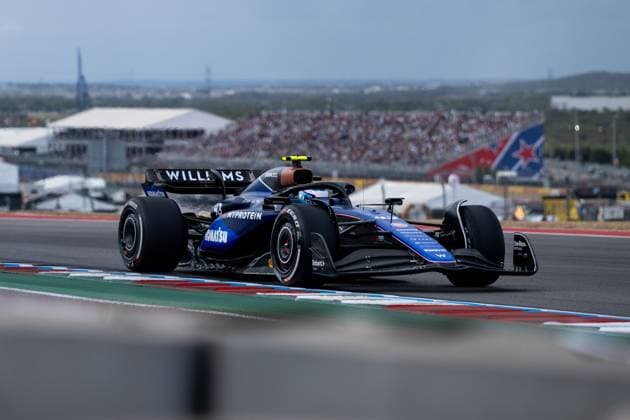 Franco Colapinto (Williams Racing, Argentinien, 43) im Williams FW46, USA, Formel 1 Weltmeisterschaft, Pirelli Grand Prix der Vereinigten Staaten von Amerika, Circuit of the Americas Austin, Freies Training, 18.10.2024 USA, Formel 1 Weltmeisterschaft, Pirelli Grand Prix der Vereinigten Staaten von Amerika, Circuit of the Americas Austin, Freies Training, 18.10.2024 Austin Copyright: xEibner-Pressefoto Memmlerx EP_MMR