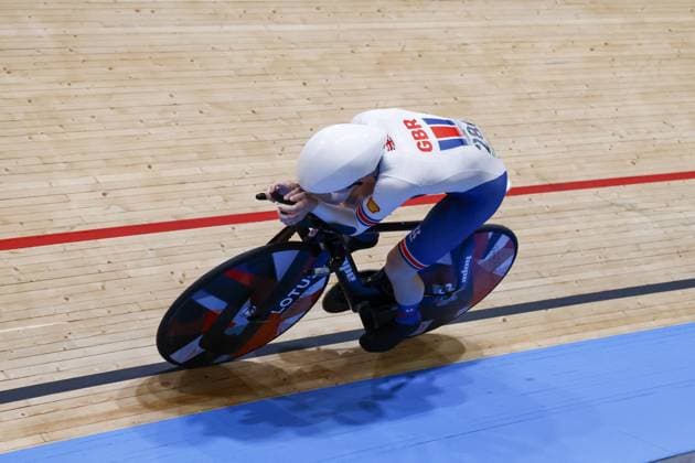 CICLISMO - Ciclismo su Pista - Tissot 2024 Track World Championships Tissot Track cycling, Rad, Radsport, Bahnrad, Bahn World Championship, WM, Weltmeisterschaft - Ballerup, Copenaghen, Womenâ??s Individual Pursuit - Morris Anna, Great Britain during Tissot 2024 Track World Championships, Track cycling race in Copenhagen, Denmark, October 19 2024 Copenhagen Denmark Copyright: xIPAxSport ABACAx