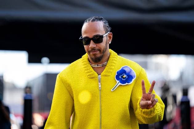 Lewis Hamilton (Mercedes AMG Petronas Formula One Team, Großbritannien, 44), USA, Formel 1 Weltmeisterschaft, Pirelli Grand Prix der Vereinigten Staaten von Amerika, Circuit of the Americas Austin, Ankunft der Fahrer, 20.10.2024 USA, Formel 1 Weltmeisterschaft, Pirelli Grand Prix der Vereinigten Staaten von Amerika, Circuit of the Americas Austin, Ankunft der Fahrer, 20.10.2024 Austin Copyright: xEibner-Pressefoto Memmlerx EP_MMR