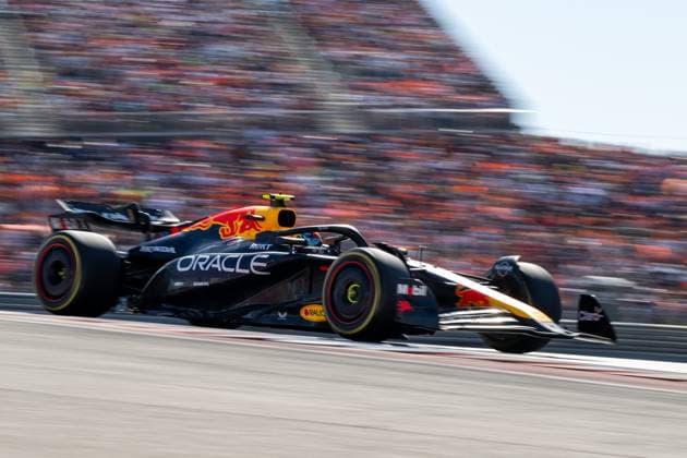 Sergio Checo Perez (Oracle Red Bull Racing, Mexiko, 11) im RedBull RB20, USA, Formel 1 Weltmeisterschaft, Pirelli Grand Prix der Vereinigten Staaten von Amerika, Circuit of the Americas Austin, Rennen, 20.10.2024 USA, Formel 1 Weltmeisterschaft, Pirelli Grand Prix der Vereinigten Staaten von Amerika, Circuit of the Americas Austin, Rennen, 20.10.2024 Austin Copyright: xEibner-Pressefoto Memmlerx EP_MMR